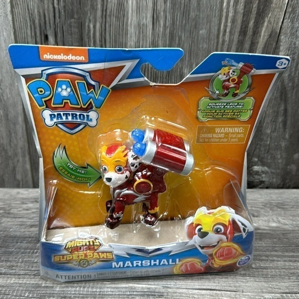 2 Paw Patrol Action Figure: Hero Pup Mighty Marshall & Chase - Picture 3 of 6